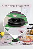 Artloop Çocuk Odası Halısı Minor Dekoratif Renkli Halı AL 416